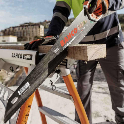 BAHCO ERGO SUPERIOR HANDSAW, 550MM, FOR MEDIUM COARSE WOOD 260022XTHP