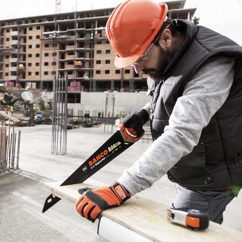 BAHCO ERGO SUPERIOR HANDSAW, 550MM, FOR MEDIUM COARSE WOOD 260022XTHP