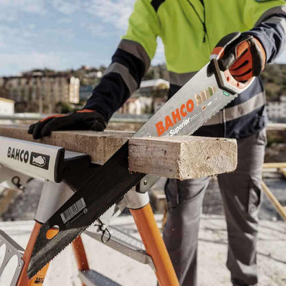BAHCO ERGO SUPERIOR HANDSAW, 550MM, FOR MEDIUM COARSE WOOD 260022XTHP