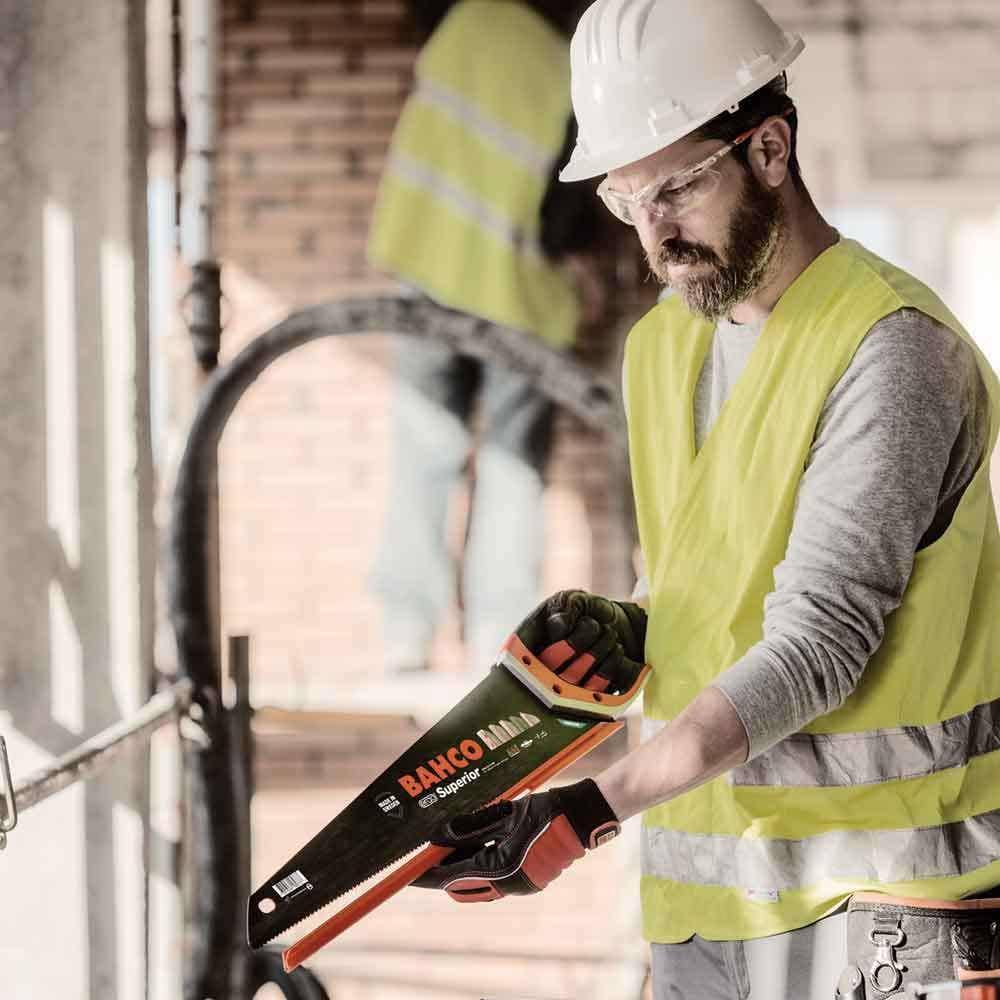 BAHCO ERGO SUPERIOR HANDSAW, 550MM, FOR MEDIUM COARSE WOOD 260022XTHP