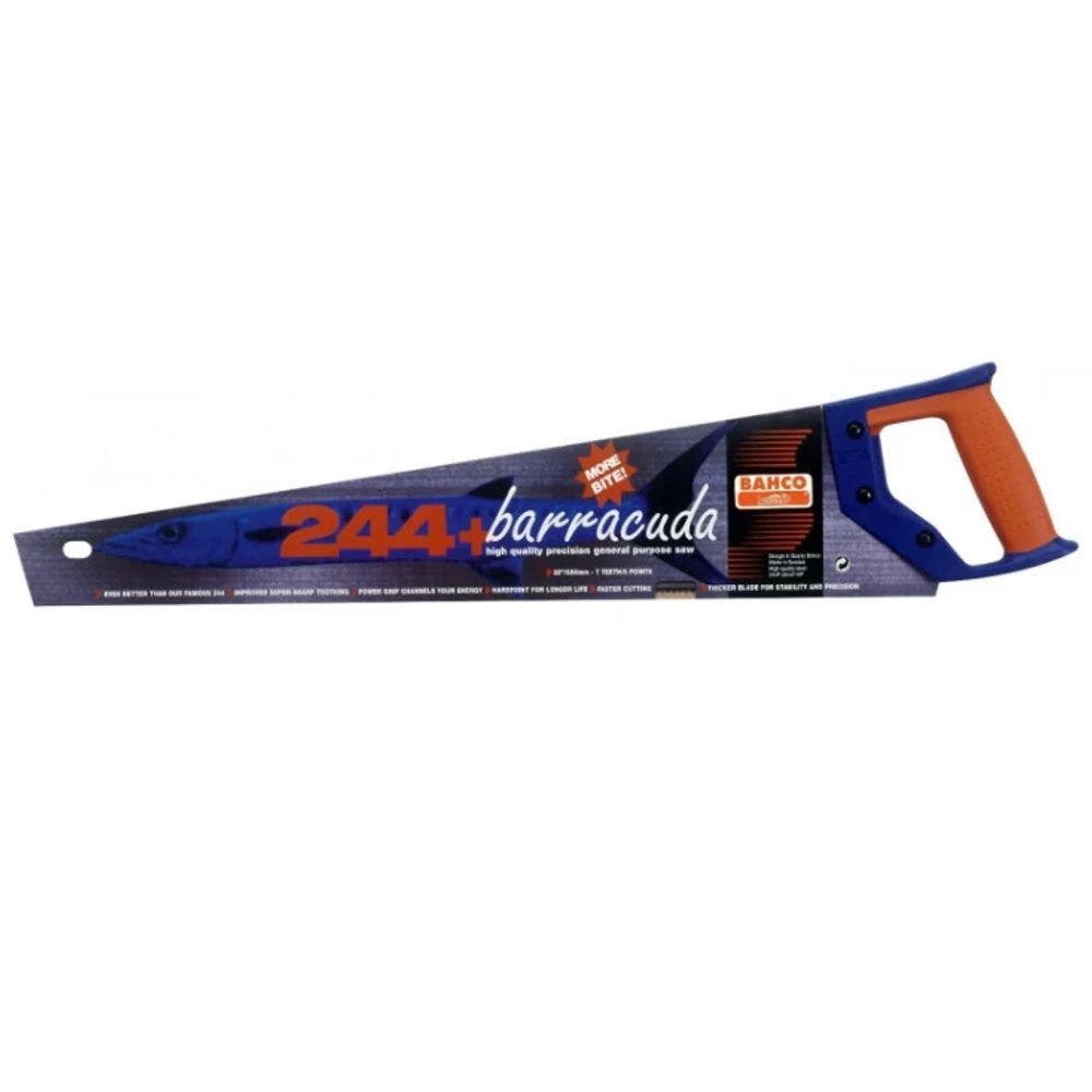 BAHCO HANDSAW, 500MM, ADJUSTABLE BLADE, MEDIUM COARSE WOOD, 7 8 TPI 244P20U7HP