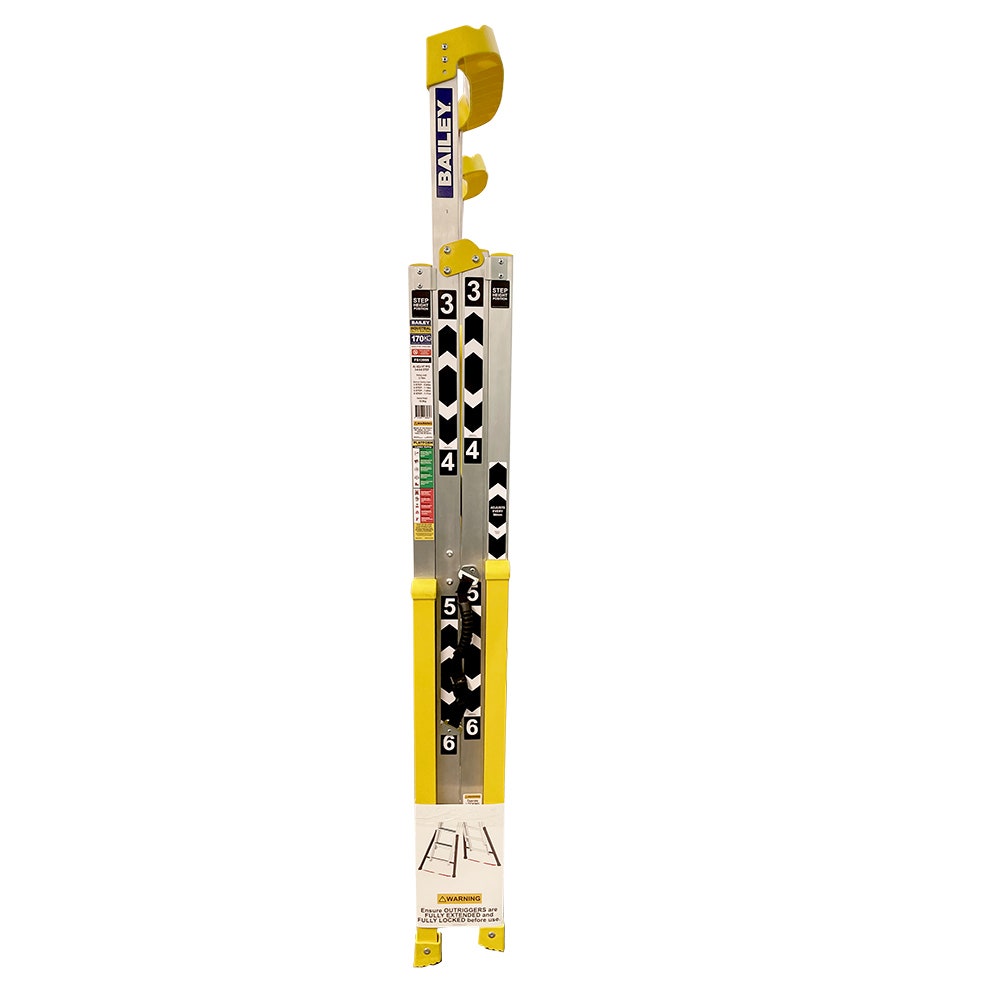 BAILEY 170kg Adjustable Height Platform Ladder FS13999