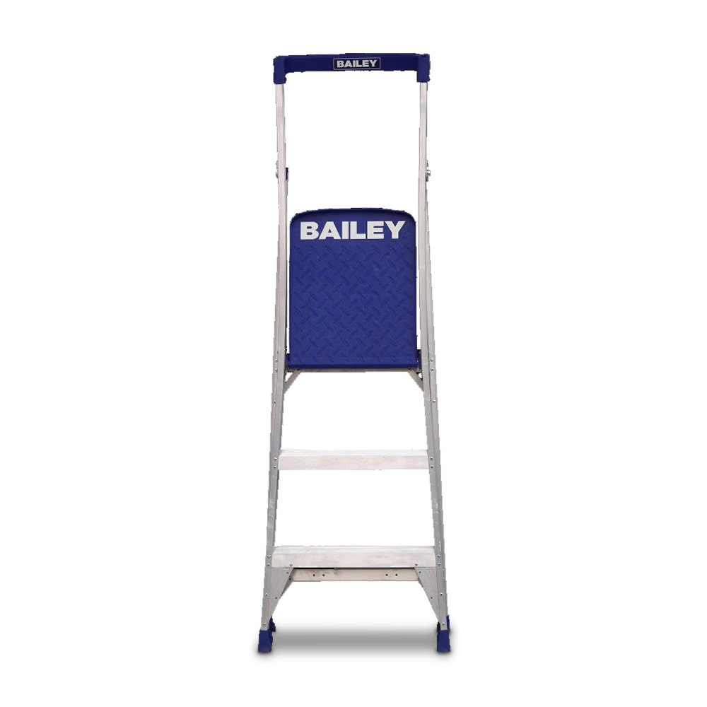 BAILEY P1503 Platform Step Ladder 0.9m Aluminium 150kg Industrial FS14066