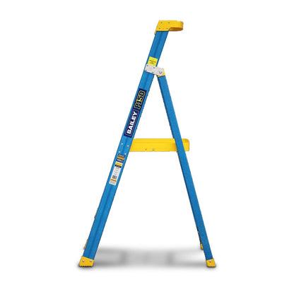 BAILEY P1503 Platform Step Ladder 0.9m Fibreglass 150kg Industrial FS14070