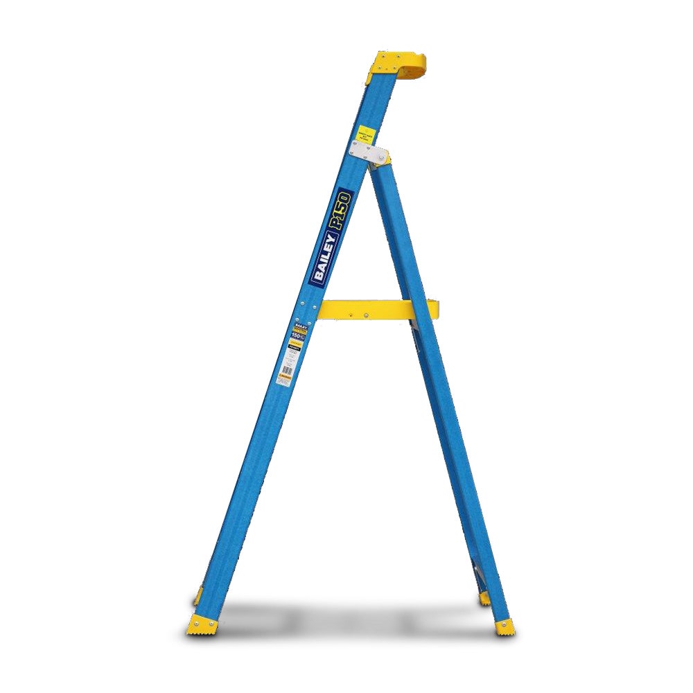 BAILEY P1504 Platform Step Ladder 1.2m Fibreglass 150kg Industrial FS14071