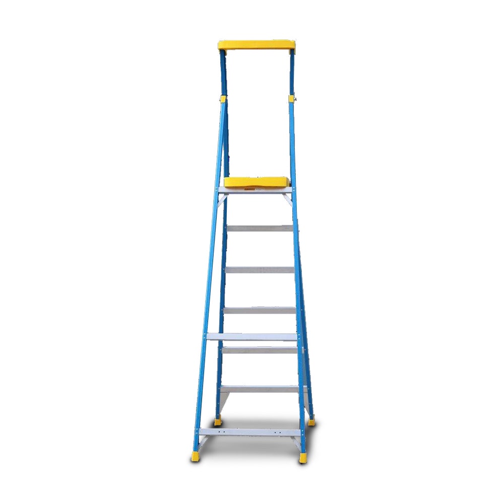 BAILEY P1506 Platform Step Ladder 1.8m Fibreglass 150kg Industrial FS14073
