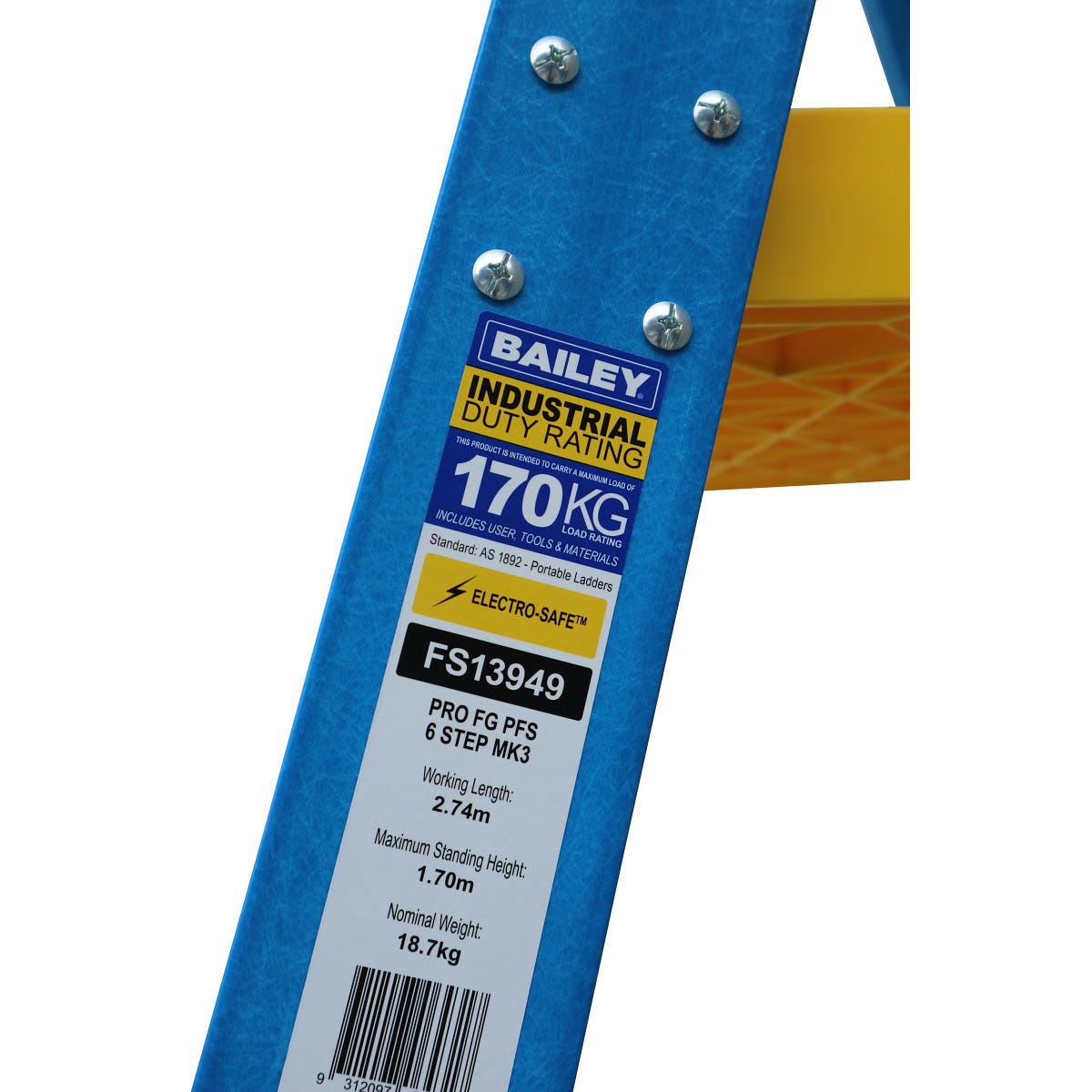 BAILEY Pro Al Platform Ladder 6 FS13949