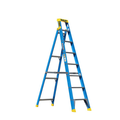 BAILEY Pro Fibreglass Single Sided Leaning Ladder 8 FS13974