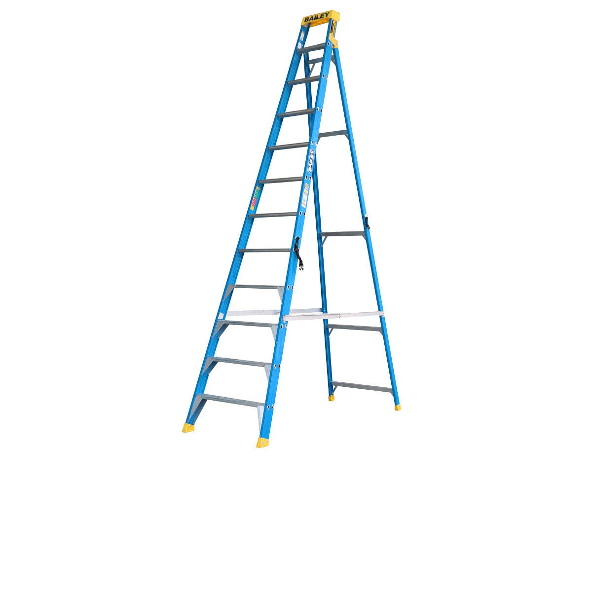 BAILEY Pro Fibreglass Single Sided Leaning Ladder 12 FS13976