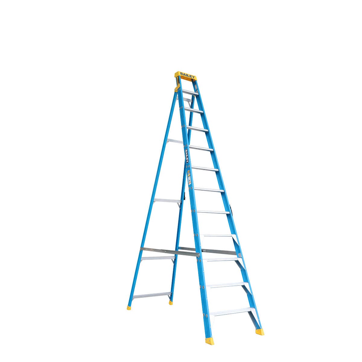 BAILEY Pro Fibreglass Single Sided Leaning Ladder 12 FS13976