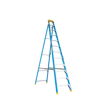 BAILEY Pro Fibreglass Single Sided Leaning Ladder 12 FS13976