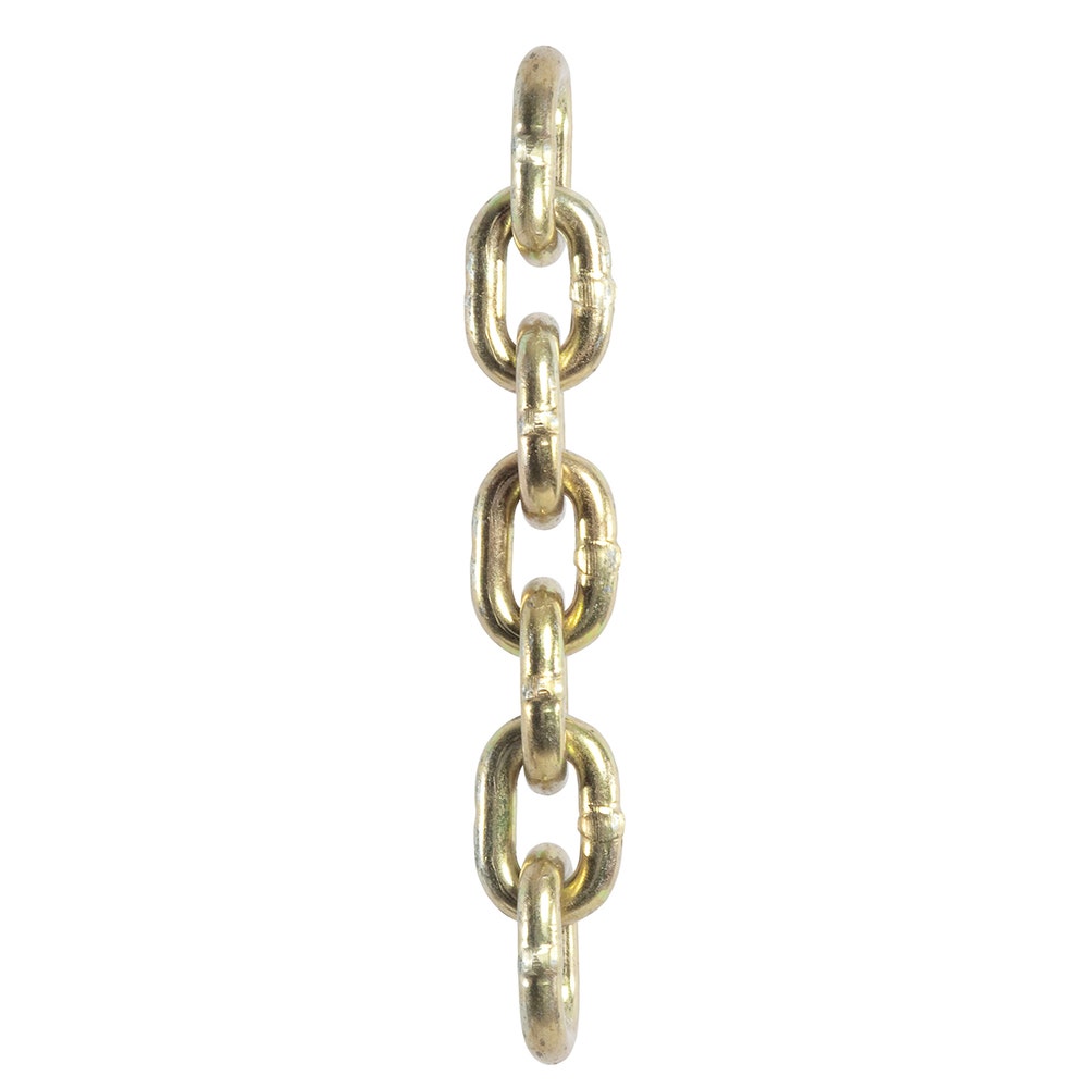 BEAVER 10mm Gold Finish Transport Grade 70 High Tensile Chain - Price Per Metre
