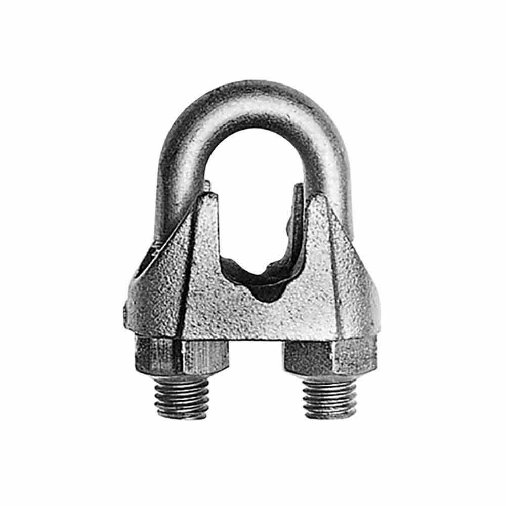 BEAVER 16mm Commercial Galvanised Wire Rope Grips 301216P