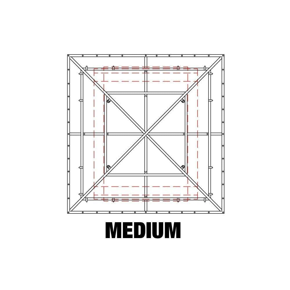 BEAVER 2.8m x 2.84m Safety Cargo Net NETSYS2