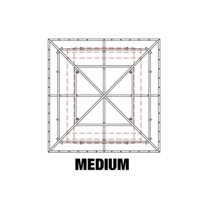 BEAVER 2.8m x 2.84m Safety Cargo Net NETSYS2