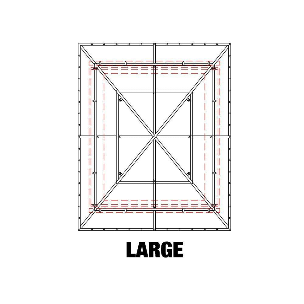 BEAVER 2.8m x 3.44m Safety Cargo Net NETSYS3