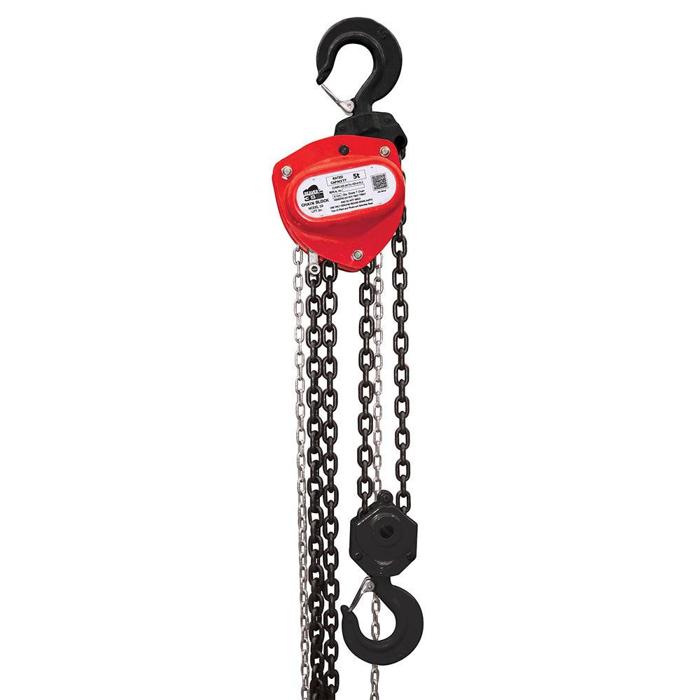 BEAVER 3S Industrial Manual Chain Block 5000kg 3m