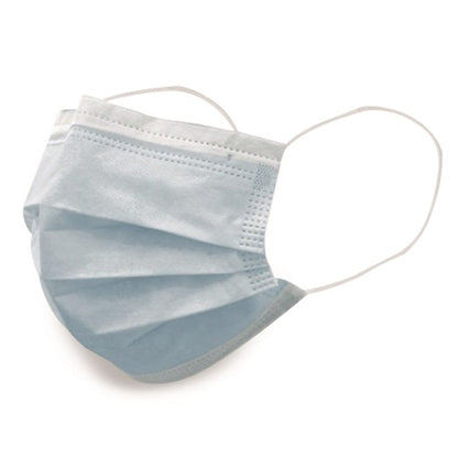 BEAVER 3ply Medical Face Mask Blue - 50 Piece BZSMASK2RBL