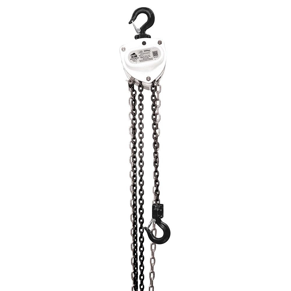 BEAVER Chain Block 3S 500kg x 6m White