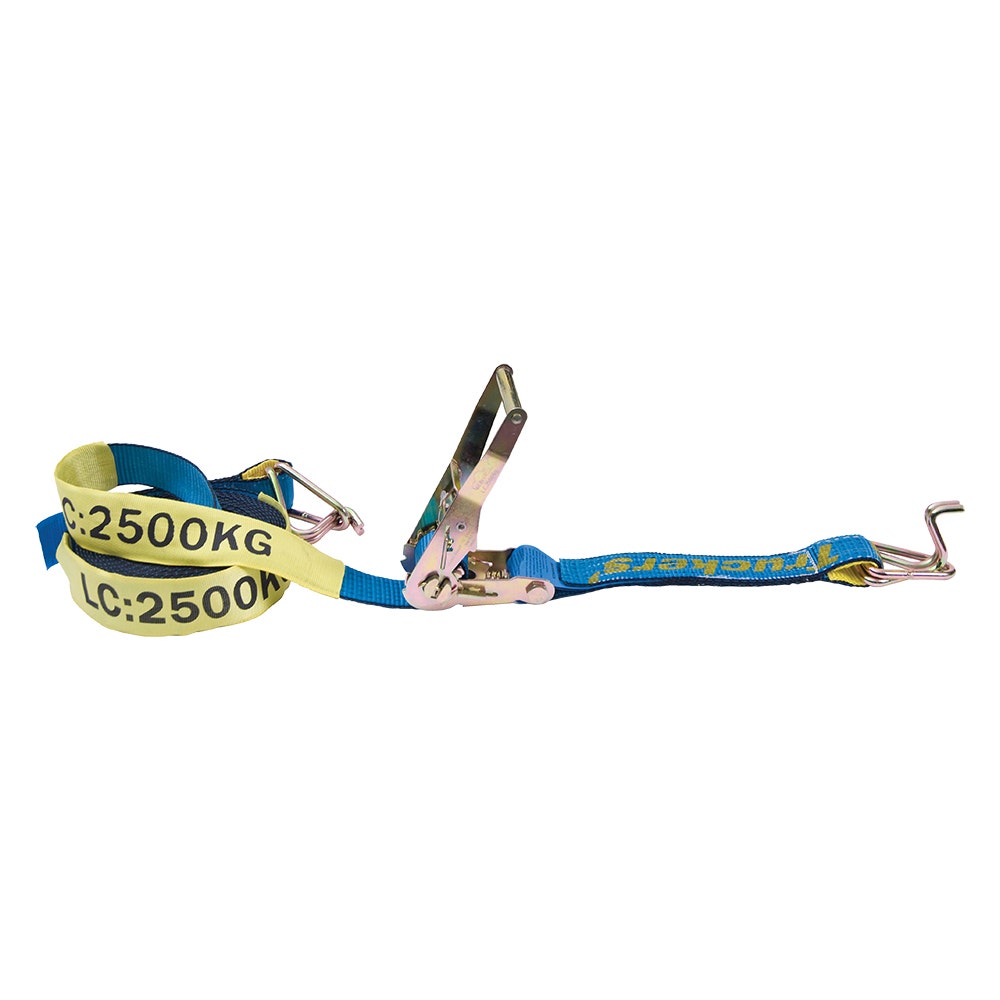 BEAVER Strap Ratcheting 50mm 12m 2500kg Hook and Keeper