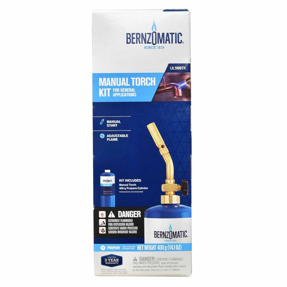 BERNZOMATIC Pencil Flame Propane Kit UL100TK