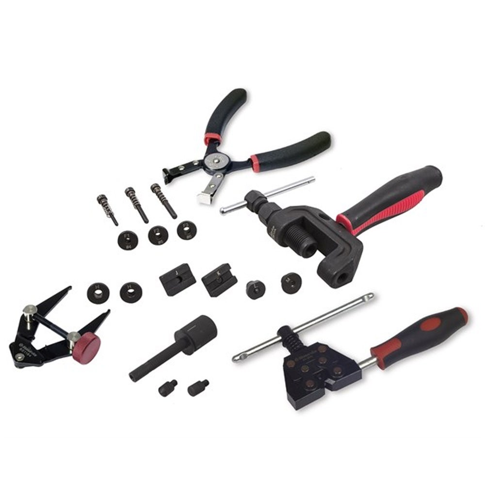 BIKESERVICE Chain Breaking, Riveting and Repair Master Kit BS70002