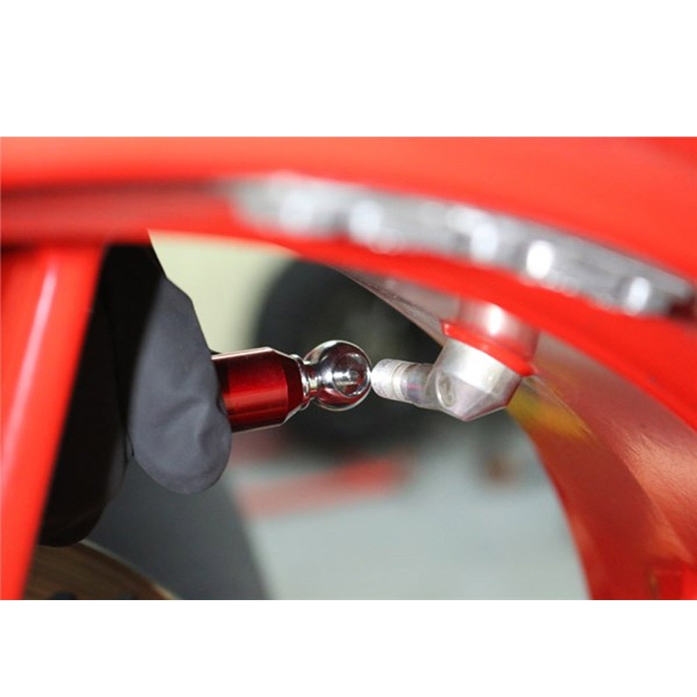 BIKESERVICE Tyre Pressure Dial Gauge Suits Motorbike BS80086