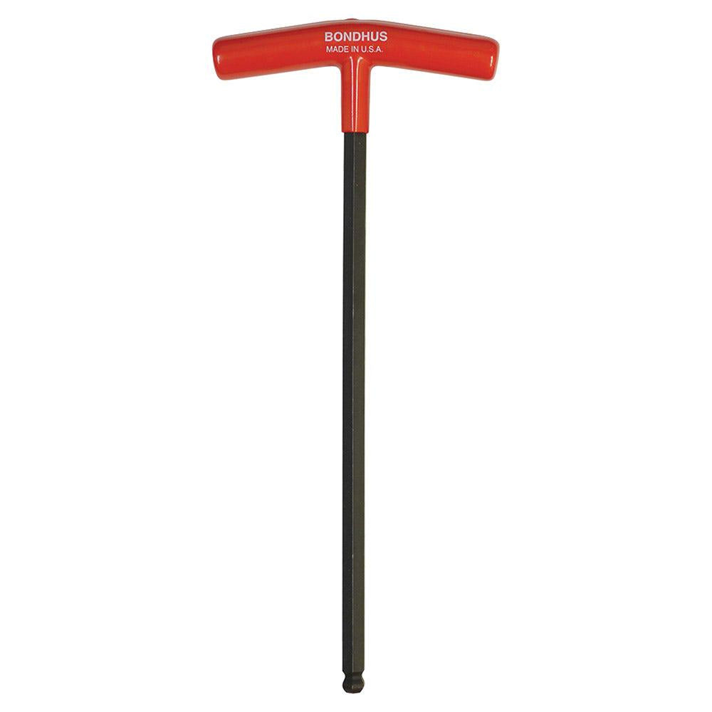 BONDHUS 10 Pce Ball Hex T-Handle 3 32-3 8 BD13190