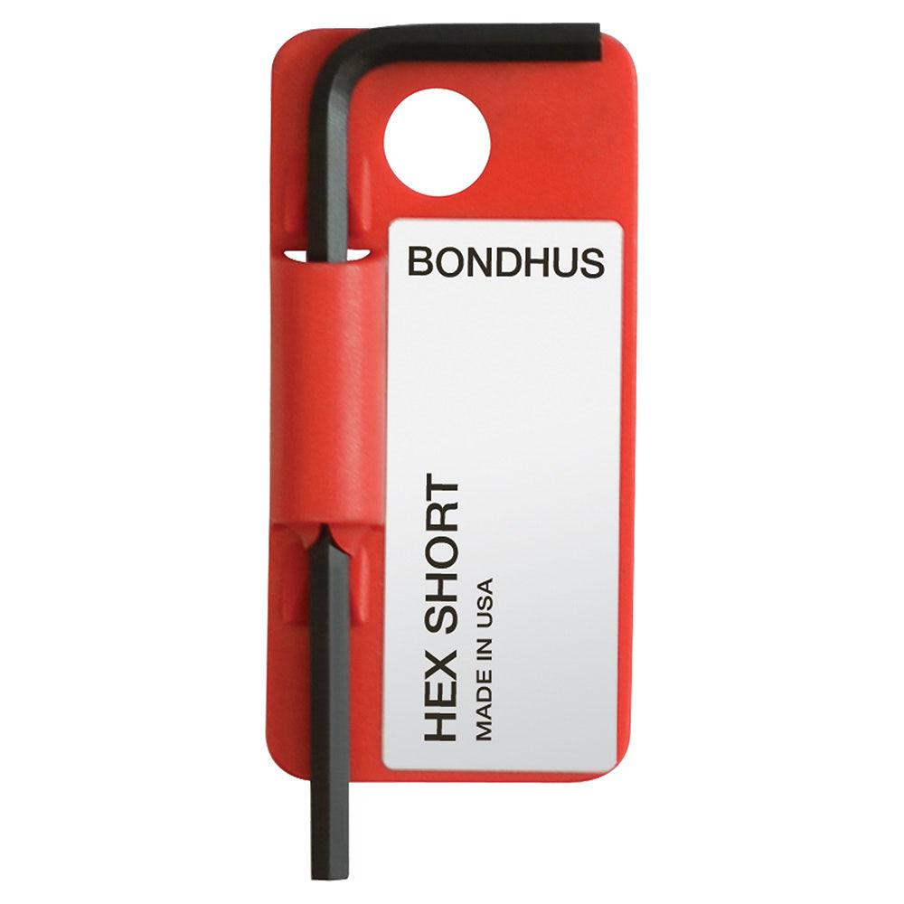 BONDHUS 1 2inch Hex End L-Wrench Short Tag-Bar BD15816