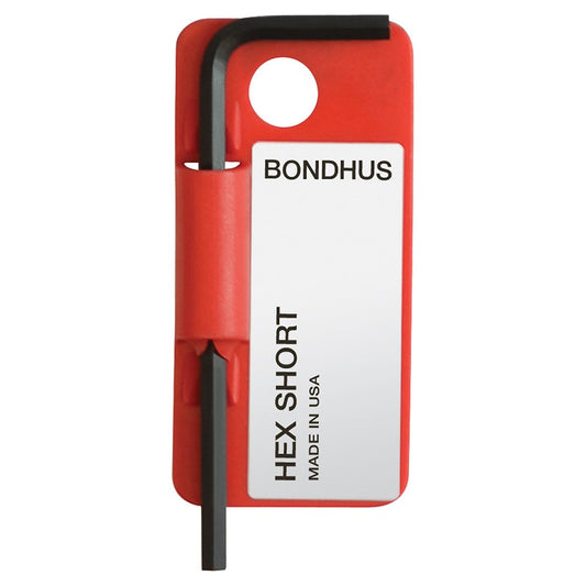 BONDHUS 5 32inch Hex End L-Wrench Short Tag-Bar BD15809