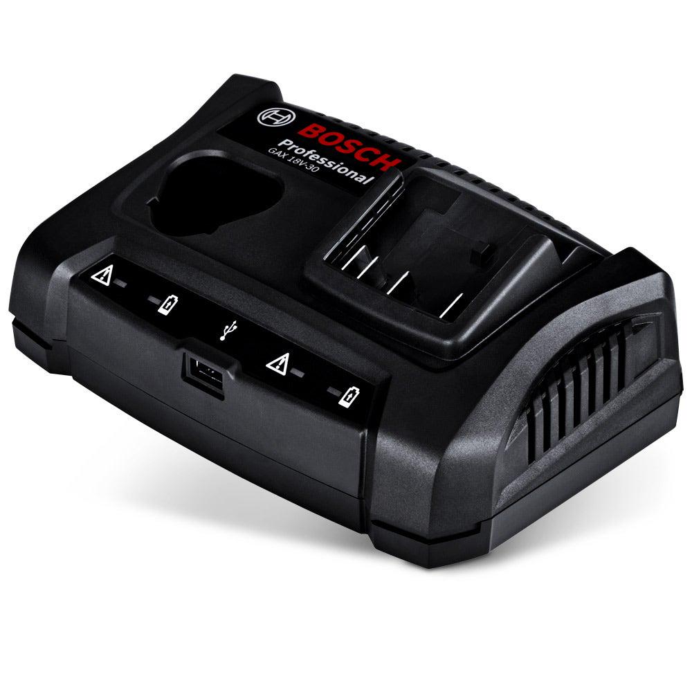 BOSCH 12V-18V Multivolt Battery Charger GAX 18V-30 1600A011AB