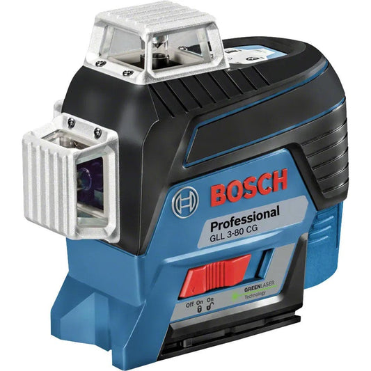 BOSCH 12V 3x360 degrees Green Multi-Line Laser Level Kit 06159940R1