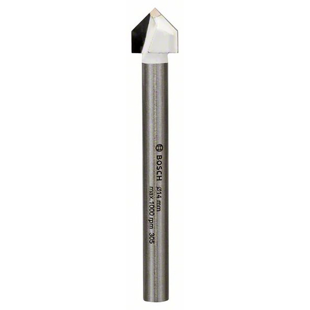 BOSCH 14.0 x 90mm TCT Glass and Tile Drill Bit - CYL-9 CERAMIC