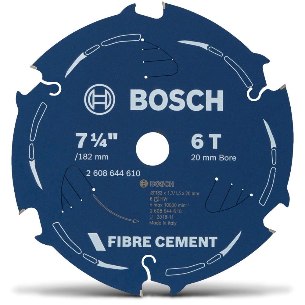 BOSCH 182mm 6T TCT Circular Saw Blade for Fibre Cement Cutting