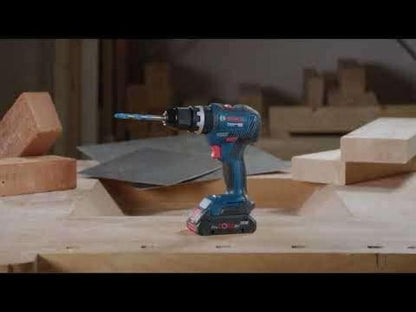 BOSCH 18V 55NM 2 Speed Cordless Drill Driver GSB 18V-55 Skin - 0615990M1Y