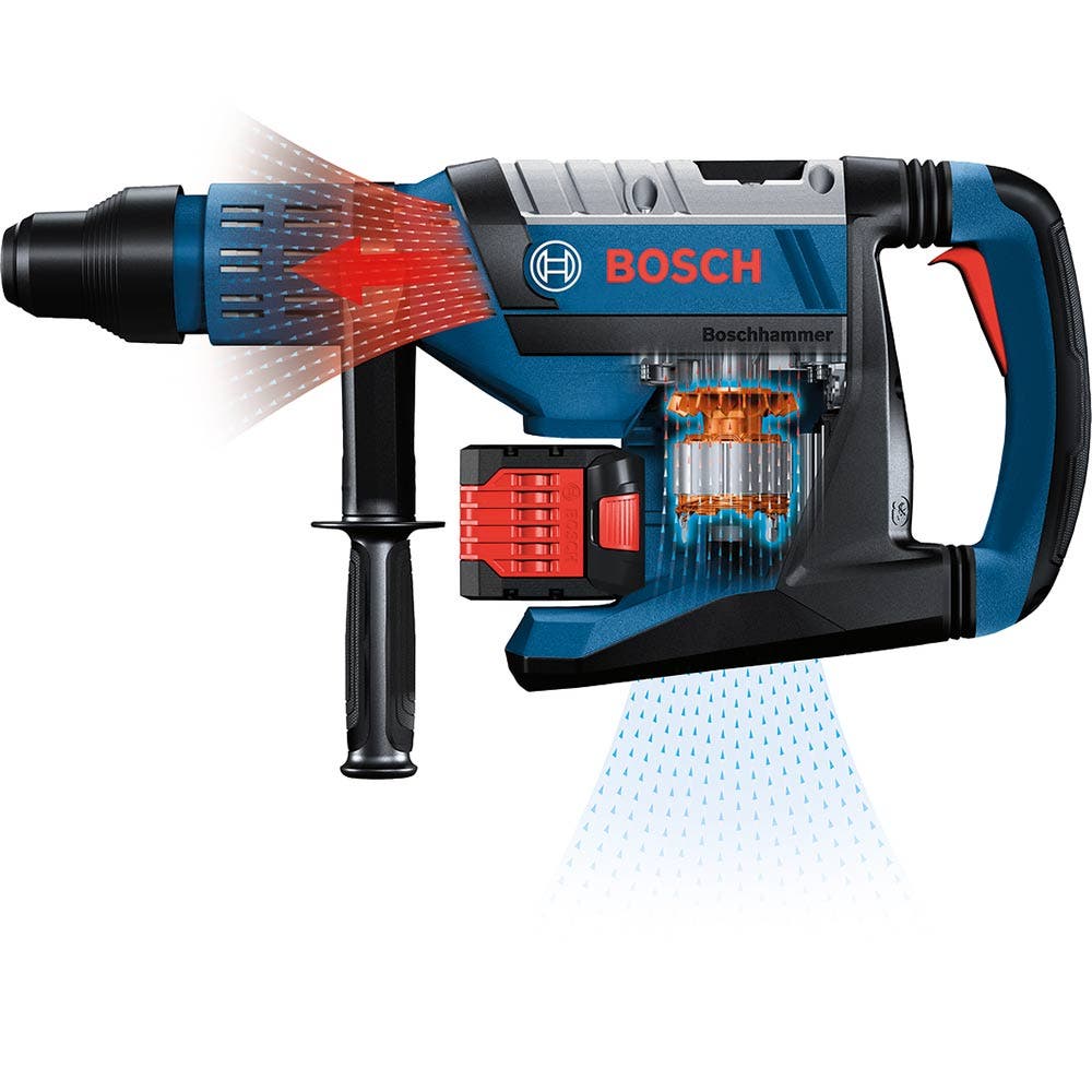 BOSCH 18V BITURBO Brushless SDS Max Rotary Hammer Skin GBH 18V-45 C 0611913040