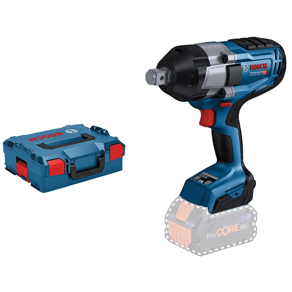BOSCH 18V BITURBO Brushless 3 4inch Impact Wrench GDS 18V-1050 H Skin 06019J8501