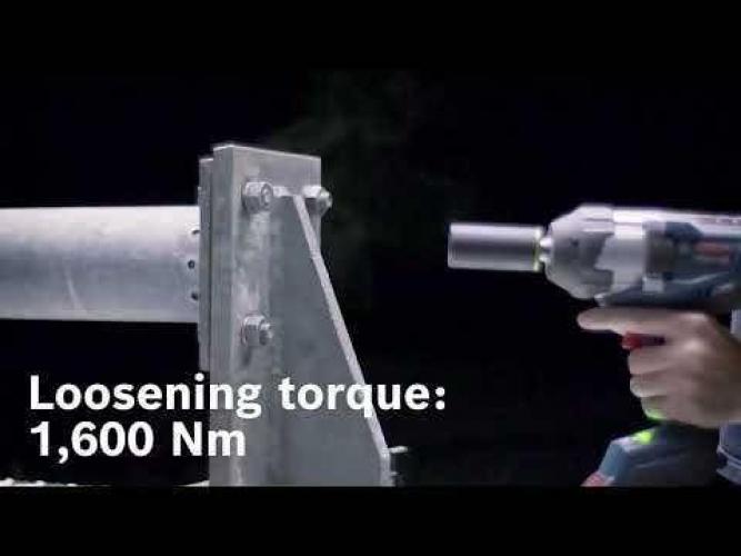 BOSCH 18V BITURBO Brushless 1 2 High Torque Impact Wrench Skin 06019J8300