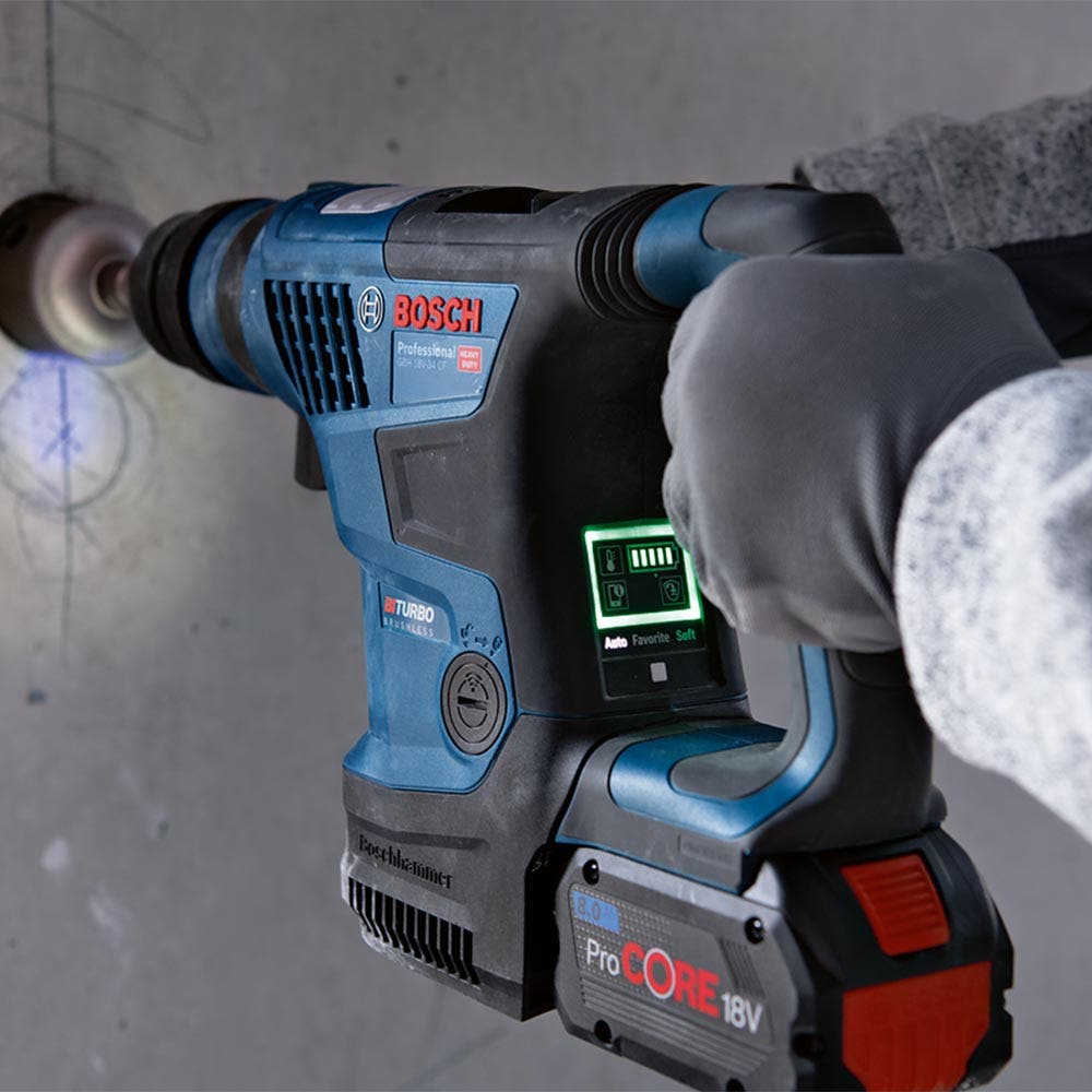 BOSCH 18V BITURBO Brushless 4kg SDS Plus Rotary Hammer Skin 0611914041