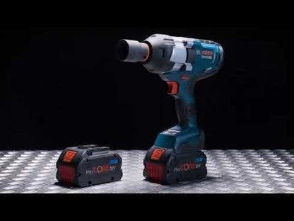 BOSCH 18V BITURBO Brushless 3 4inch Impact Wrench Skin GDS 18V-1050 H 06019J8500