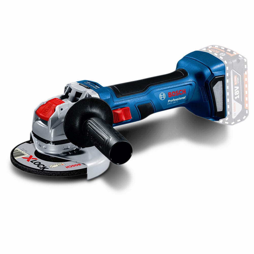 BOSCH 18V X-LOCK Angle Grinder GWX 18V-7 Skin 06019H9101