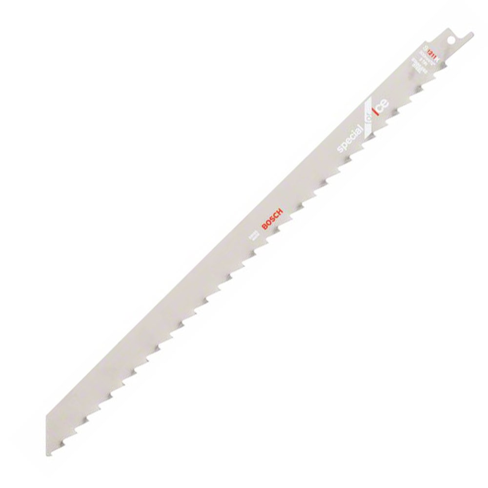 BOSCH 300mm 3TPI Stainless Steel Reciprocating Saw Blade for Ice Meat Cutting - S1211K - 5 Piece