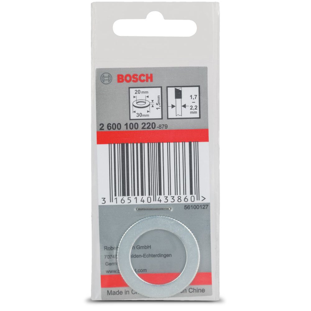 BOSCH 30 x 20 x 1.5mm Circular Saw Blade Reduction Bush