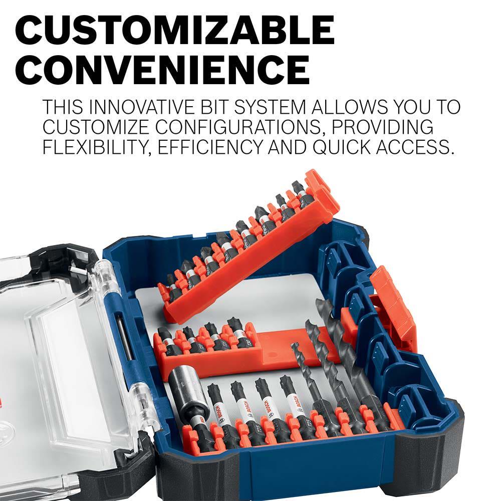 BOSCH 44 Piece Impact Screwdriver Bit Set 2610045673