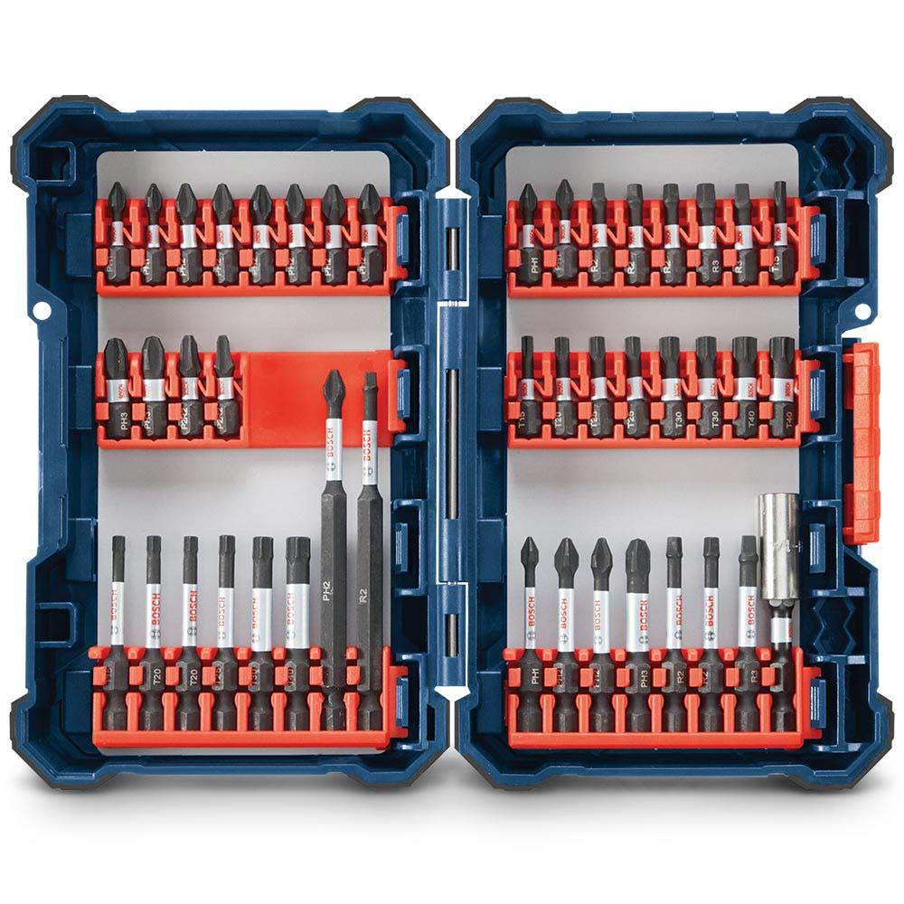 BOSCH 44 Piece Impact Screwdriver Bit Set 2610045673