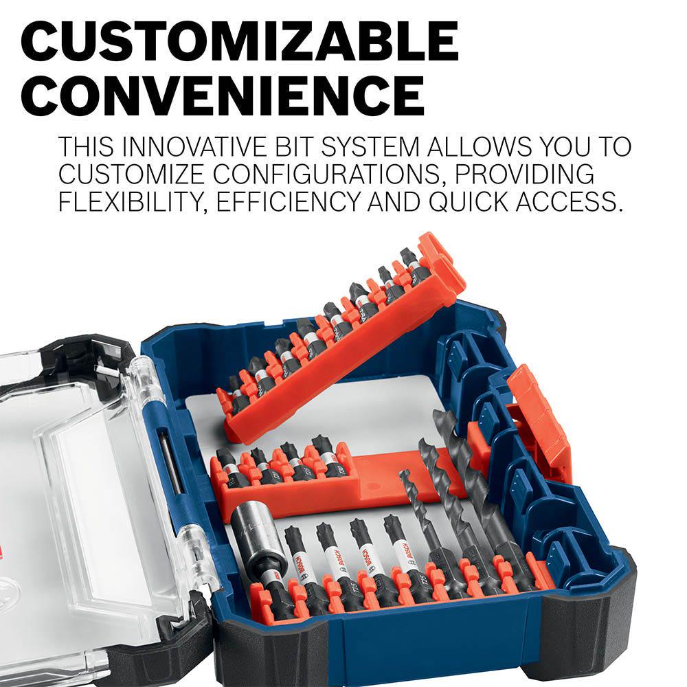 BOSCH 48 Piece Impact Screwdriver Bit Set - IMPACT TOUGH 2610045674