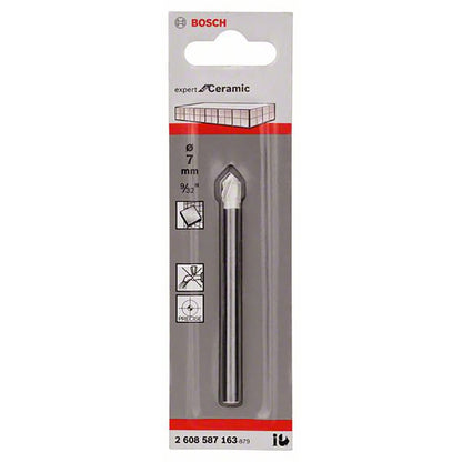 BOSCH 7.0 x 80mm TCT Glass and Tile Drill Bit - CYL-9 CERAMIC
