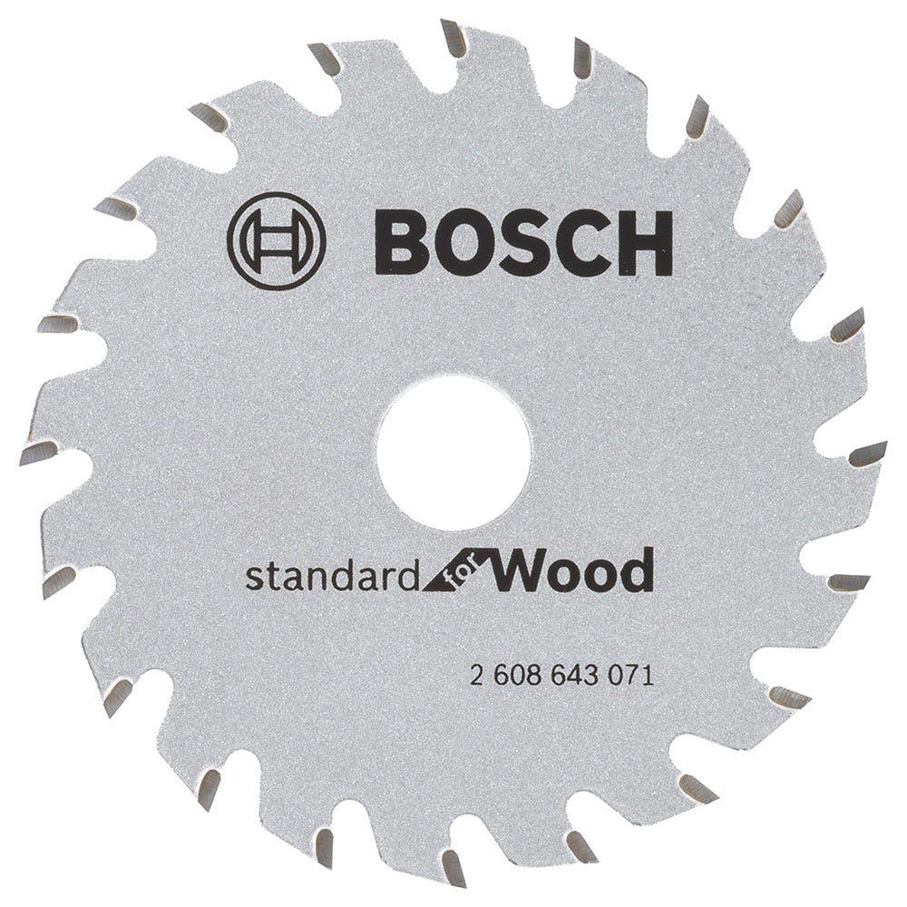 BOSCH 85mm 20T TCT Circular Saw Blade for Wood Cutting - STANDARD for WOOD