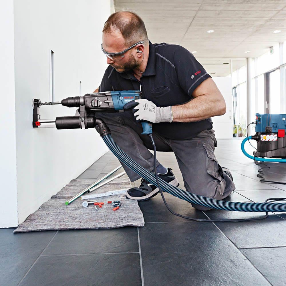 BOSCH Dust Extraction Rotary Hammer Attachment suits SDS-Plus Hammers