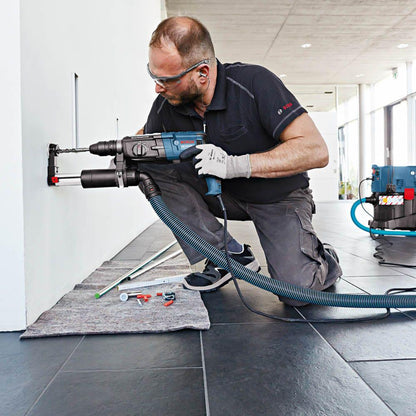 BOSCH Dust Extraction Rotary Hammer Attachment suits SDS-Plus Hammers